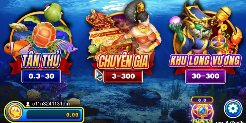 Bắn cá Long Vương cung cấp 3 chế độ chơi cho game thủ lựa chọn