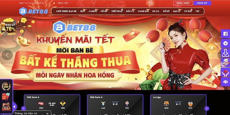 Tài xỉu online BET88